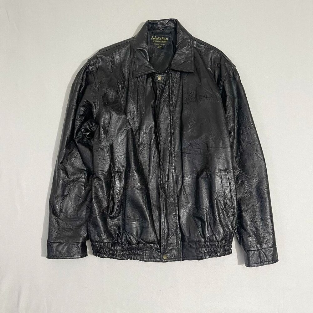 Roberto Amee vintage Men’s leather jacket size XXL